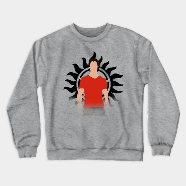 Sam Winchester Crewneck Sweatshirt by LUCYFERCHRIST